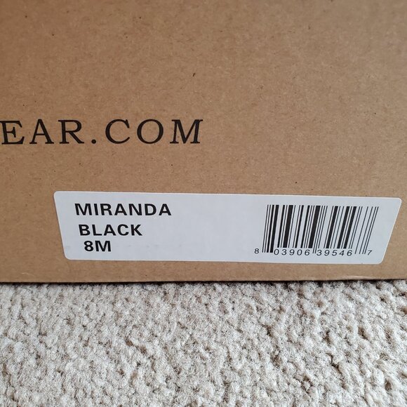 NEW Coconuts by Matisse Black Miranda Fringe Ankle Boot Booties Size 8 M - Picture 10 of 11